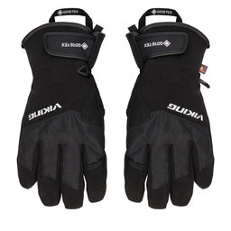 Viking Guantes de esquí Viking Branson GTX Ski 160/25/3054/0900 Negro