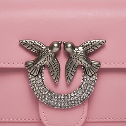 

Сумка Pinko Love One Wallet C AI 23-24 PCPL 100062 A10I Bubble Pin P66O, Рожевий