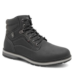 Lanetti Schnürschuhe Lanetti MP07-7197-10 Schwarz