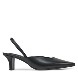 Calvin Klein Туфлі Calvin Klein Heel Mule Pump 50 - Lth HW0HW02551 Чорний