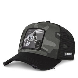 Capslab Gorra con visera Capslab CL/LOO11/1/PCT/BD Negro