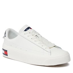 Tommy Jeans Tenisice Tommy Jeans Tjw Vulc Leather Plat Lc EN0EN02284 Ecru YBL