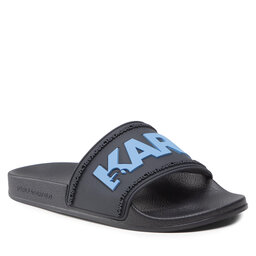 KARL LAGERFELD Papucs KARL LAGERFELD KL70004 Navy Rubber W/Blue