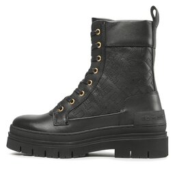

Черевики туристичні Tommy Hilfiger Lace Up Zip Boot Monogram FW0FW06849 Black BDS, Чорний