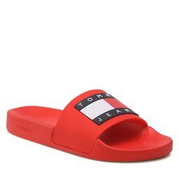 Tommy Jeans Ciabatte Tommy Jeans Tommy Jeans Pool Slide Ess EM0EM01191 Deep Crimson XNL