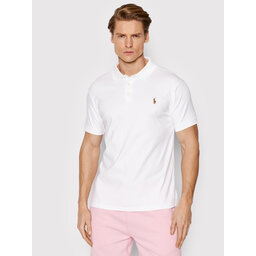 Polo Ralph Lauren Polo Ralph Lauren Polo marškinėliai 710685514001 Balta Slim Fit
