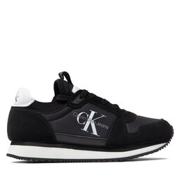

Снікерcи Calvin Klein Jeans Runner Sock Laceup Ny-Lth YW0YW00832 Black BDS, Чорний