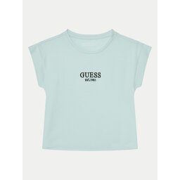 Guess Guess Футболка J4BI34 J1314 Блакитний Boxy Fit