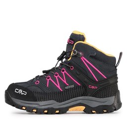 

Трекінгові черевики CMP Kids Rigel Mid Trekking Shoe Wp 3Q12944 Antracite/Bouganville 54UE, Чорний