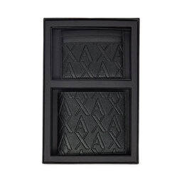 Armani Exchange Sada peněženka a pouzdro na karty Armani Exchange XM001273 AF12133 UC001 Černá