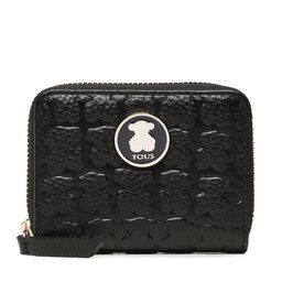 TOUS Kleine Damen Geldbörse TOUS Monedero M. Sherton 2001145151 Schwarz