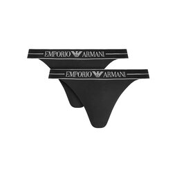 Emporio Armani Underwear Emporio Armani Underwear String-Set EW000405 AF10881 MC005 Schwarz