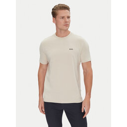 BOSS BOSS Camiseta 50506373 Beis Regular Fit