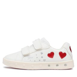 Geox Laisvalaikio batai Geox J Skylin Girl J358WA054ASC0050 D White/Red