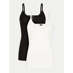 Vero Moda Vero Moda Σετ 2 τοπ 10171122 Μαύρο Slim Fit
