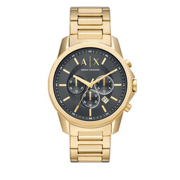 Armani Exchange Laikrodis Armani Exchange Banks AX1721 Gold/Gold