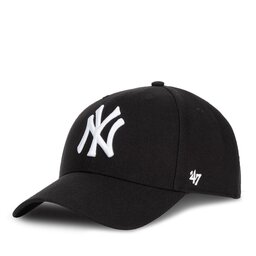 47 Brand Șapcă 47 Brand New York Yankees B-MVPSP17WBP-BK Negru