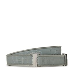 Calvin Klein Pasek Damski Calvin Klein Gracie Logo Jacquard Belt 3.0 K60K611922 Szary