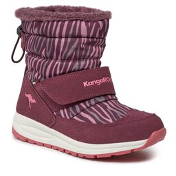 KangaRoos Schneeschuhe KangaRoos K-Pe Marty Rtx 18935 000 6347 Dk Berry/Zebra
