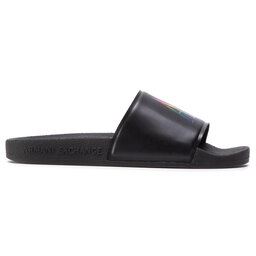 

Шльопанці Armani Exchange XDP011 XV266 N223 Black/Rainbow Logo, Чорний