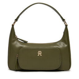 Tommy Hilfiger Torebka Tommy Hilfiger Soft Utility Shoulder Bag Pu AW0AW16711 Khaki