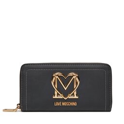 LOVE MOSCHINO Veľká dámska peňaženka LOVE MOSCHINO JC5721PP0HKG0000 Nero
