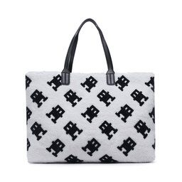 Tommy Hilfiger Handtasche Tommy Hilfiger Iconic Tommy Tote Teddy AW0AW14373 0K4