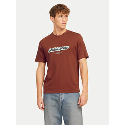 Jack&Jones Jack&Jones T-Shirt Vesterbro 12265740 Καφέ Relaxed Fit