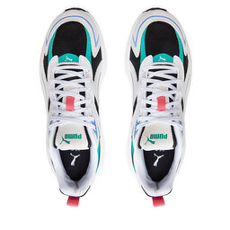 

Снікерcи Puma 395295 08 PUMA Black-PUMA White-Silver Mist-Sparkling Green, Кольоровий