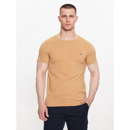 Tommy Hilfiger Tommy Hilfiger Футболка MW0MW10800 Бежевий Slim Fit