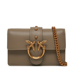 PINKO Kabelka Pinko Love One Micro C . AI 24-25 PCPL 100064 A0F1 Šedá
