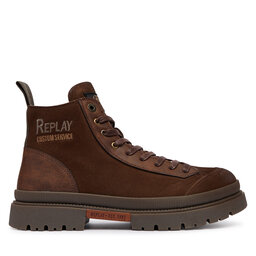 REPLAY Schnürstiefeletten REPLAY GMC1G.000.C000FL Braun