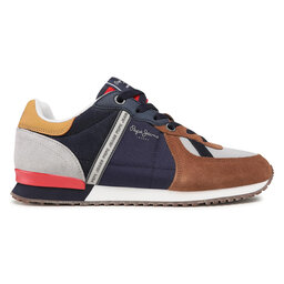 

Снікерcи Pepe Jeans Tinker Zero 21 PMS30725 Cognac 879, Коричневий