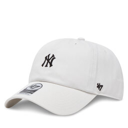 47 Brand Kepurė su snapeliu 47 Brand MLB New York YankeesFoundation ’47 CLEAN UP B-FNDTN17GWS Balta
