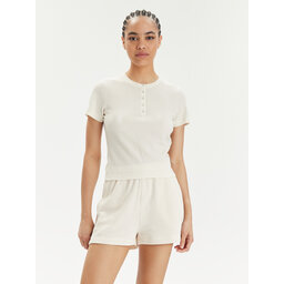 Champion Champion Marškinėliai E10013 Smėlio Regular Fit
