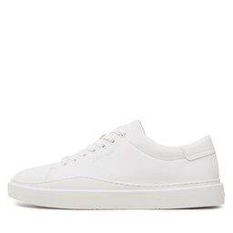 

Снікерcи Calvin Klein Low Top Lace Up Lth HM0HM01051 Triple White 0K4, Білий