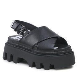 Buffalo Sandaler Buffalo Flora Cross BN16021261 Black