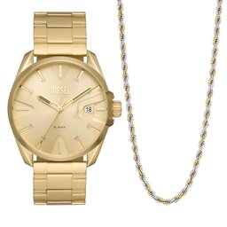 Diesel Karóra Diesel MS9 Gift Set DZ2163SET Gold/Gold