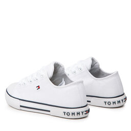 

Кеди Tommy Hilfiger Low Cut Lace-Up Sneaker T3X4-32207-0890 M White 100, Білий