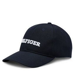 Tommy Hilfiger Șapcă Tommy Hilfiger Monotype AM0AM12043 Bleumarin