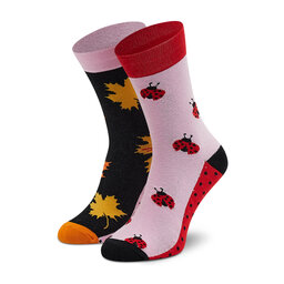 Dots Socks Чорапи дълги мъжки Dots Socks DTS-SX459-R Розов