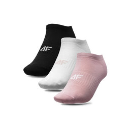 4F Комплект 3 чифта къси чорапи дамски 4F 4FAW23USOCF197 91S