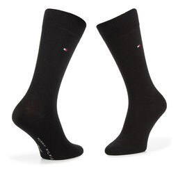 

Набір 2 пар високих чоловічих шкарпеток Tommy Hilfiger 371111 Black 200, Чорний