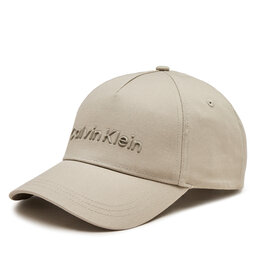 Calvin Klein Czapka z daszkiem Calvin Klein K50K511987 Beżowy
