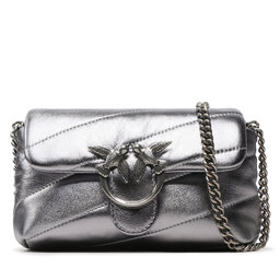 Pinko Дамска чанта Pinko Love Baby Puff C PE 23 PLTT 100040 A0F8 Silver ZZFO