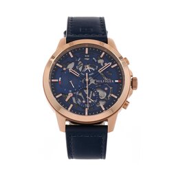 Tommy Hilfiger Zegarek Tommy Hilfiger Henry 1710475 Gold/Navy
