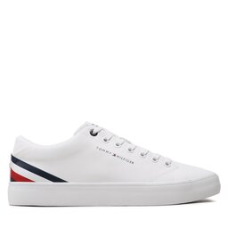 

Снікерcи Tommy Hilfiger Th Hi Vulc Core Low Stripes FM0FM04735 White YBS, Білий