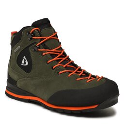 Bergson Trekking-skor Bergson Castor 3.0 Mid Stx Green