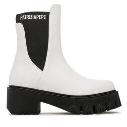 Patrizia Pepe Боти тип челси Patrizia Pepe CY9814/L011-W146 Бял