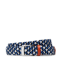 Puccini Cinturón para hombre Puccini Pame 7/7A/8 Blue/Navy Blue/White